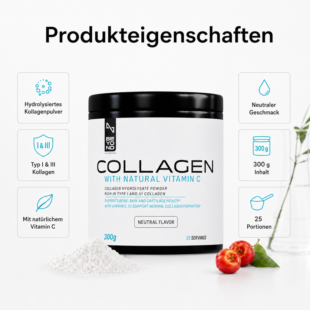 Collagen Peptide + Vitamin C, 300g