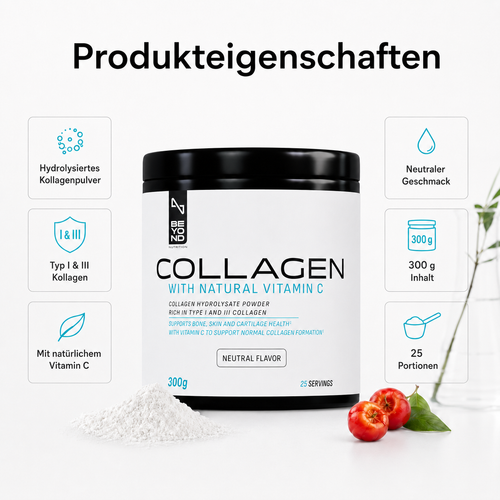 Collagen Peptide + Vitamin C, 300g